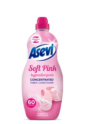 Pink Fabric Softener Laundry Conditioner Talco/Rosa
