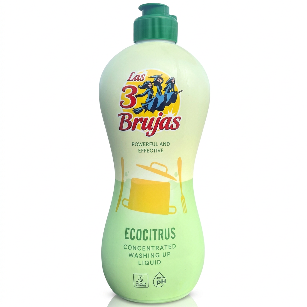 3 Witches Ecocitrus Washing-Up Liquid 500ml