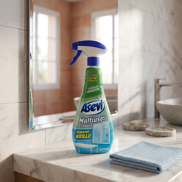 Asevi Glass & Mirror Cleaner Spray 750ml