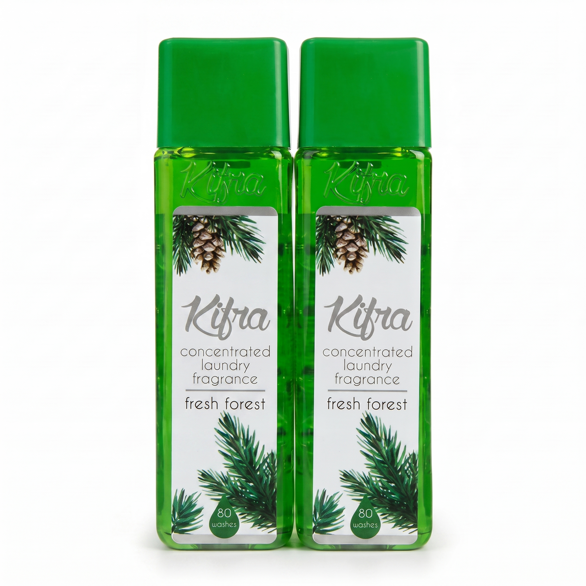 Kifra Fresh Forest 2 Pack — 2 × 200ml, 160 washes