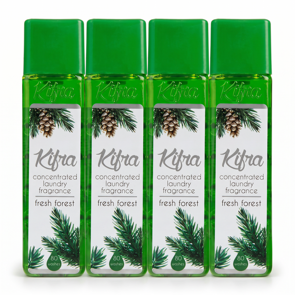 Kifra Fresh Forest 4 Pack — 4 × 200ml, 320 washes