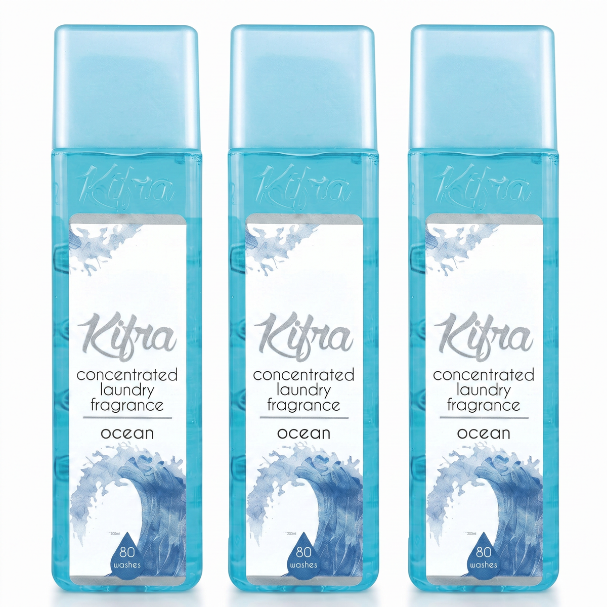 Kifra Ocean 3 Pack — 3 × 200ml, 240 washes